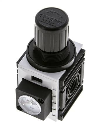 Pressure Regulator for Manifold Assembly G1/4'' 1000 l/min 0.5-8.0bar/7-116psi PA Futura 0