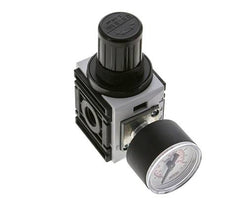Pressure Regulator for Manifold Assembly G1/4'' 1000 l/min 0.5-8.0bar/7-116psi PA 40 mm Pressure Gauge Futura 0