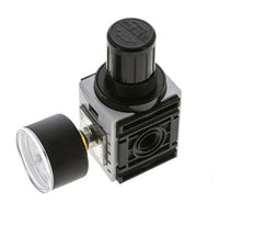 Pressure Regulator for Manifold Assembly G1/4'' 1000 l/min 0.5-8.0bar/7-116psi PA 40 mm Pressure Gauge Futura 0