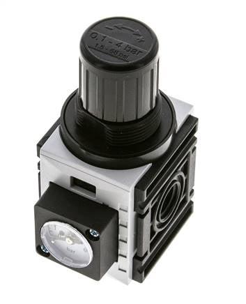 Pressure Regulator for Manifold Assembly G1/4'' 1000 l/min 0.2-4.0bar/3-58psi PA Futura 0