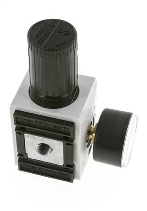 Pressure Regulator G3/8'' 4500 l/min 0.5-10.0bar/7-145psi PA Futura 2