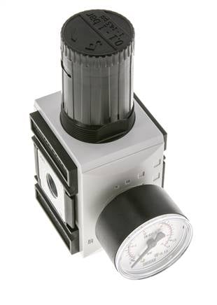 Pressure Regulator G3/8'' 4500 l/min 0.1-1.0bar/1-14psi PA Futura 2