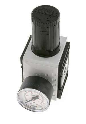 Pressure Regulator G3/8'' 4500 l/min 0.5-10.0bar/7-145psi PA Futura 2