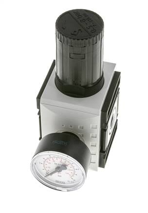 Pressure Regulator G3/8'' 4500 l/min 0.5-8.0bar/7-116psi PA Futura 2