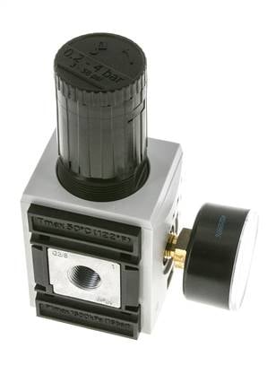 Pressure Regulator G3/8'' 4500 l/min 0.2-4.0bar/3-58psi PA Futura 2