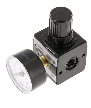 Precision Pressure Regulator G1/4'' 2100 l/min 0.1-3.0bar/1-44psi Zinc Die-Cast Multifix 1