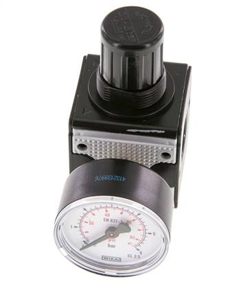 Precision Pressure Regulator G1/4'' 2100 l/min 0.1-3.0bar/1-44psi Zinc Die-Cast Multifix 1