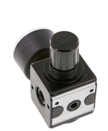 Precision Pressure Regulator G1/4'' 2100 l/min 0.5-10.0bar/7-145psi Zinc Die-Cast Multifix 1