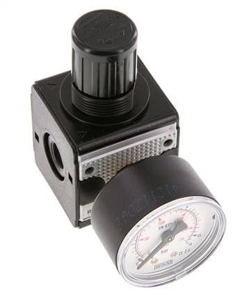 Precision Pressure Regulator G1/4'' 2100 l/min 0.5-10.0bar/7-145psi Zinc Die-Cast Multifix 1