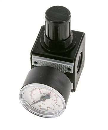 Pressure Regulator G3/8'' 2100 l/min 0.1-1.0bar/1-14psi Zinc Die-Cast Multifix 1