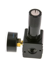 Pressure Regulator G1/4'' 2100 l/min 0.5-16.0bar/7-232psi Zinc Die-Cast Cylinder Lock Multifix 1