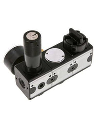 Pressure Regulator G1/4'' 2100 l/min 0.5-10.0bar/7-145psi Zinc Die-Cast Safety Multifix 1