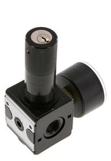 Pressure Regulator G3/8'' 2100 l/min 0.5-10.0bar/7-145psi Zinc Die-Cast Cylinder Lock Multifix 1