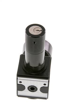 Pressure Regulator G1/4'' 2100 l/min 0.5-16.0bar/7-232psi Zinc Die-Cast Cylinder Lock Multifix 1