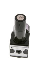 Pressure Regulator G1/4'' 2100 l/min 0.5-16.0bar/7-232psi Zinc Die-Cast Cylinder Lock Multifix 1
