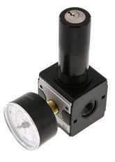Pressure Regulator G1/4'' 2100 l/min 0.2-6.0bar/3-87psi Zinc Die-Cast Cylinder Lock Multifix 1