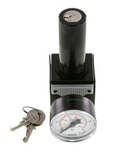 Pressure Regulator G3/8'' 2100 l/min 0.5-16.0bar/7-232psi Zinc Die-Cast Cylinder Lock Multifix 1