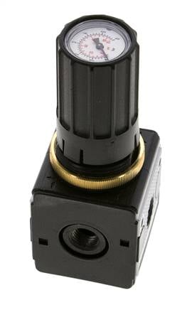 Pressure Regulator for Manifold Assembly G1/4'' 2250 l/min 0.1-3.0bar/1-44psi Zinc Die-Cast Multifix 1