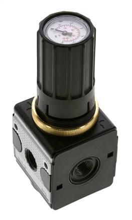 Pressure Regulator for Manifold Assembly G1/4'' 2250 l/min 0.1-3.0bar/1-44psi Zinc Die-Cast Multifix 1