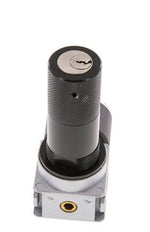 Pressure Regulator G1/4'' 1450 l/min 0.5-10.0bar/7-145psi Zinc Die-Cast 40 mm Pressure Gauge Cylinder Lock Multifix 0