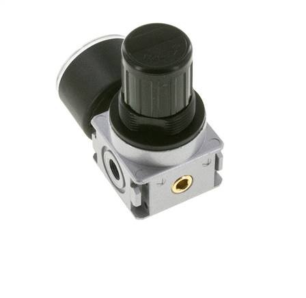 Pressure Regulator G1/8'' 1450 l/min 0.1-1.0bar/1-14psi Zinc Die-Cast 40 mm Pressure Gauge Multifix 0