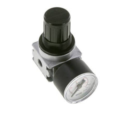 Pressure Regulator G1/8'' 1450 l/min 0.1-1.0bar/1-14psi Zinc Die-Cast 40 mm Pressure Gauge Multifix 0