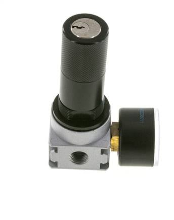 Pressure Regulator G1/4'' 1450 l/min 0.5-10.0bar/7-145psi Zinc Die-Cast Cylinder Lock E-11 Multifix 0