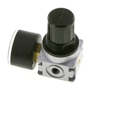Pressure Regulator G1/8'' 1450 l/min 0.1-1.0bar/1-14psi Zinc Die-Cast 40 mm Pressure Gauge Multifix 0