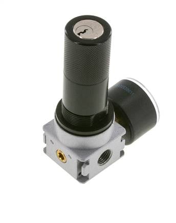 Pressure Regulator G1/4'' 1450 l/min 0.5-10.0bar/7-145psi Zinc Die-Cast Cylinder Lock E-11 Multifix 0