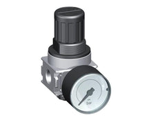 Pressure Regulator for Manifold Assembly G1/4'' 1450 l/min 0.5-10.0bar/7-145psi Zinc Die-Cast 40 mm Pressure Gauge Multifix 0