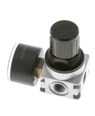 Pressure Regulator for Manifold Assembly G1/4'' 1450 l/min 0.5-10.0bar/7-145psi Zinc Die-Cast 40 mm Pressure Gauge Multifix 0
