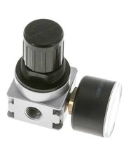 Pressure Regulator for Manifold Assembly G1/4'' 1450 l/min 0.5-10.0bar/7-145psi Zinc Die-Cast 40 mm Pressure Gauge Multifix 0