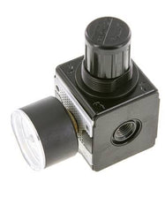 Pressure Regulator for Manifold Assembly G1/4'' 2250 l/min 0.5-10.0bar/7-145psi Zinc Die-Cast 40 mm Pressure Gauge Multifix 1