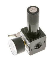 Pressure Regulator for Manifold Assembly G1/4'' 2250 l/min 0.5-16.0bar/7-232psi Zinc Die-Cast 40 mm Pressure Gauge Cylinder Lock Multifix 1