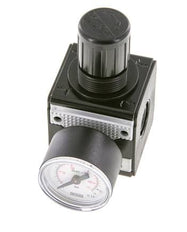 Pressure Regulator for Manifold Assembly G1/4'' 2250 l/min 0.5-10.0bar/7-145psi Zinc Die-Cast 40 mm Pressure Gauge Multifix 1