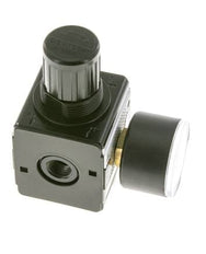 Pressure Regulator for Manifold Assembly G1/4'' 2250 l/min 0.5-16.0bar/7-232psi Zinc Die-Cast 40 mm Pressure Gauge Multifix 1