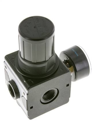 Pressure Regulator for Manifold Assembly G1/2'' 8500 l/min 0.5-16.0bar/7-232psi Zinc Die-Cast Multifix 2