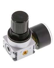 Pressure Regulator G1/8'' 600 l/min 0.2-6.0bar/3-87psi Zinc Die-Cast 40 mm Pressure Gauge Multifix 0