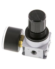 Pressure Regulator G1/8'' 600 l/min 0.2-6.0bar/3-87psi Zinc Die-Cast 40 mm Pressure Gauge Multifix 0