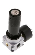 Pressure Regulator G1/4'' 600 l/min 0.1-3.0bar/1-44psi Zinc Die-Cast 40 mm Pressure Gauge Cylinder Lock Multifix 0