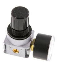 Pressure Regulator G1/8'' 600 l/min 0.2-6.0bar/3-87psi Zinc Die-Cast 40 mm Pressure Gauge Multifix 0
