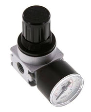 Pressure Regulator G1/4'' 600 l/min 0.1-3.0bar/1-44psi Zinc Die-Cast 40 mm Pressure Gauge Multifix 0