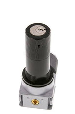 Pressure Regulator G1/4'' 600 l/min 0.2-6.0bar/3-87psi Zinc Die-Cast 40 mm Pressure Gauge Cylinder Lock Multifix 0