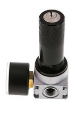Pressure Regulator G1/4'' 600 l/min 0.1-3.0bar/1-44psi Zinc Die-Cast 40 mm Pressure Gauge Cylinder Lock Multifix 0