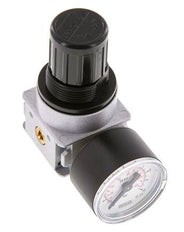 Pressure Regulator G1/8'' 600 l/min 0.2-6.0bar/3-87psi Zinc Die-Cast 40 mm Pressure Gauge Multifix 0