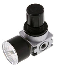 Pressure Regulator G1/8'' 600 l/min 0.1-3.0bar/1-44psi Zinc Die-Cast 40 mm Pressure Gauge Multifix 0