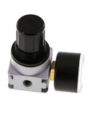 Pressure Regulator G1/8'' 600 l/min 0.1-3.0bar/1-44psi Zinc Die-Cast 40 mm Pressure Gauge Multifix 0
