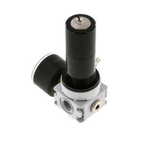 Pressure Regulator G1/4'' 700 l/min 0.2-6.0bar/3-87psi Air Water PA 40 mm Pressure Gauge Cylinder Lock Multifix 0