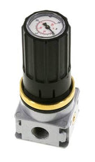 Pressure Regulator G1/4'' 1450 l/min 0.5-10.0bar/7-145psi Zinc Die-Cast Knob with Gauge Multifix 0