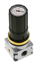 Pressure Regulator G1/4'' 1450 l/min 0.5-10.0bar/7-145psi Zinc Die-Cast Knob with Gauge Multifix 0